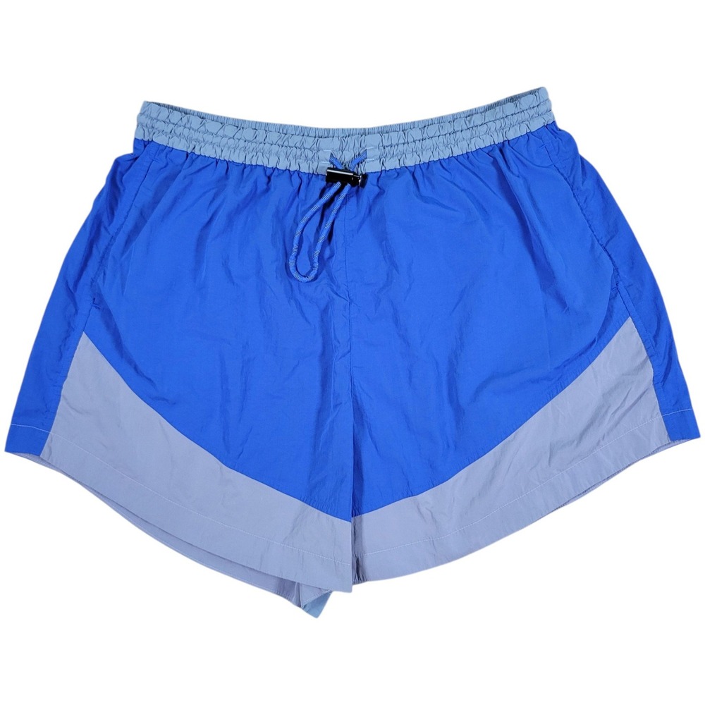 Lululemon Evergreen High-Rise Short 4.5" Womens 8 Blue Colorblock Nylon Athletic